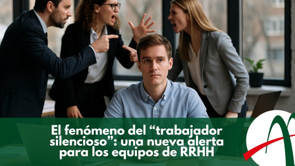Trabajador agotado mentalmente